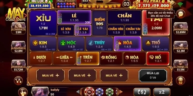 Keno online Mayclub