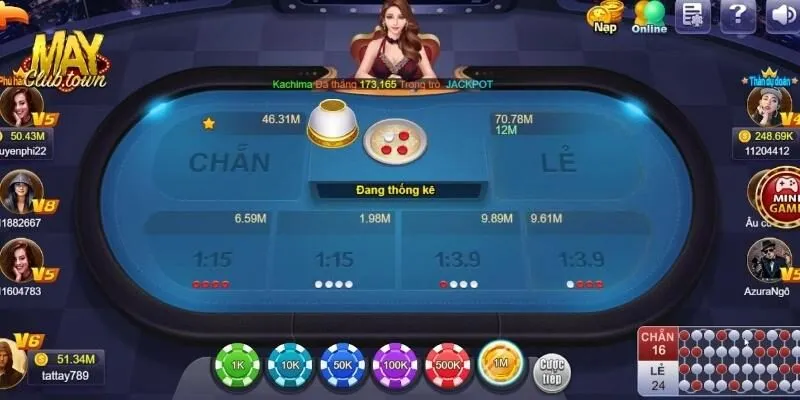 xóc đĩa bịp may club